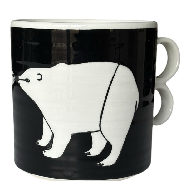 Anthropologie Keep Company Polar Bears 16 oz. mug - Picture 2 of 8